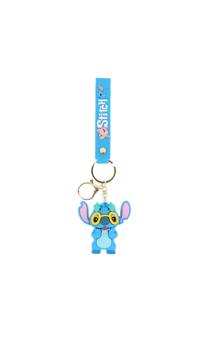 Cute Stitch Silicone Keychain - MIDI