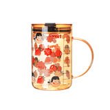 Cute Strawberry Glass Mug - MIDI