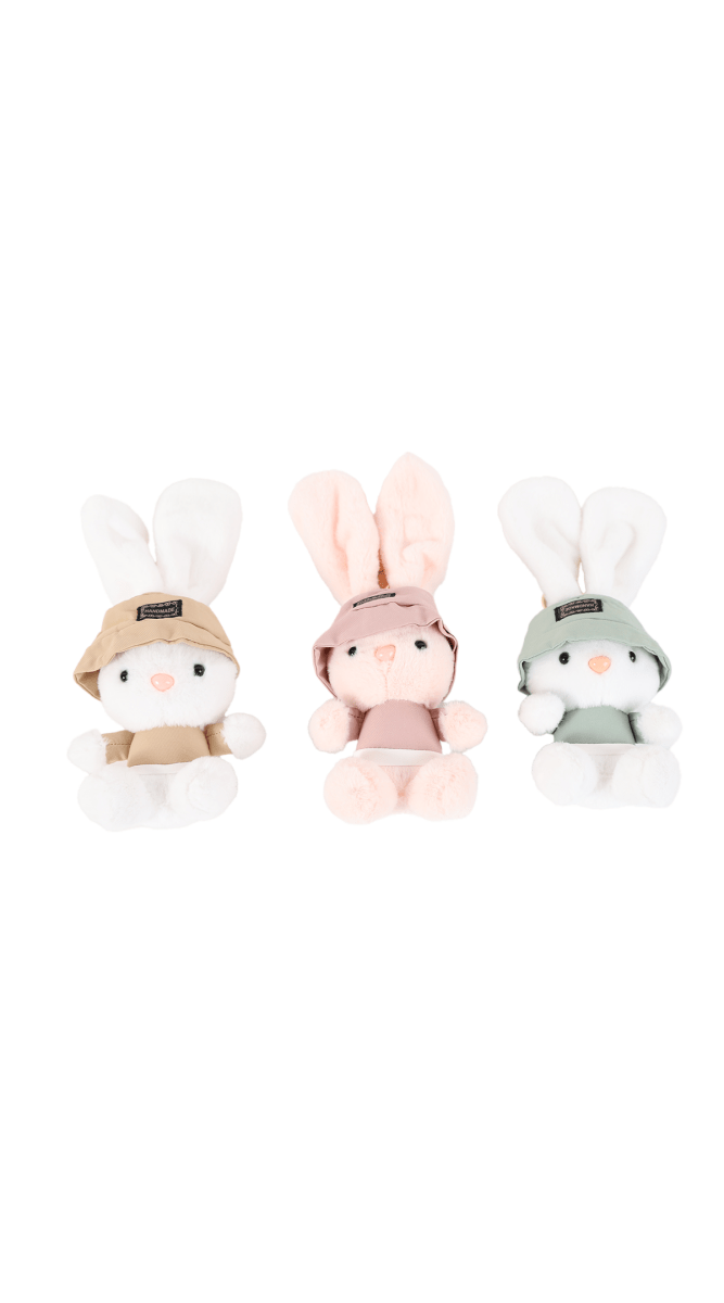 Cute Stuffed Bunny with Hat - MIDI