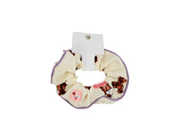 Hair Scrunchie with Cute Bear Print in Various Colors 6