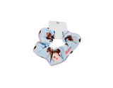 Hair Scrunchie with Cute Bear Print in Various Colors 2