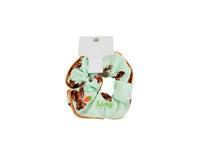 Hair Scrunchie with Cute Bear Print in Various Colors 5