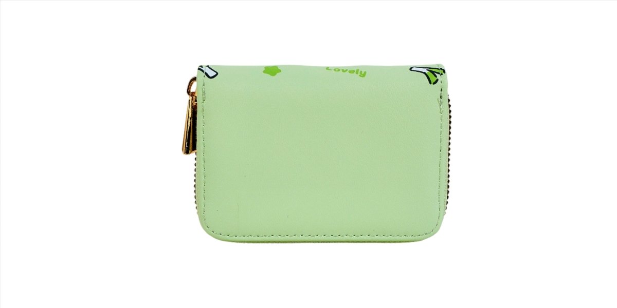 Cute Vegetable Print Wallet - MIDI
