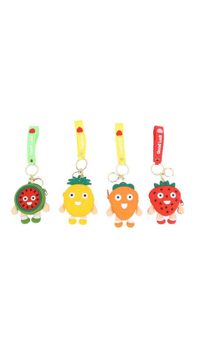 Cute Watermelon Keychain Wallet - MIDI