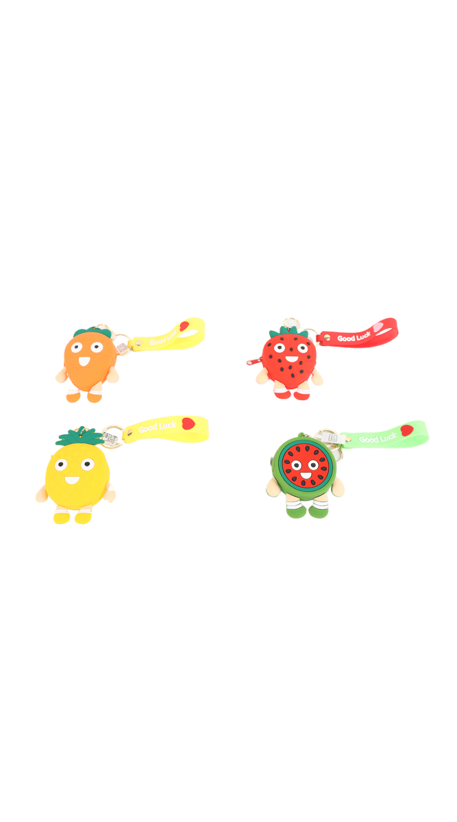 Cute Watermelon Keychain Wallet - MIDI