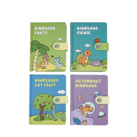 Dinosaur paradise Paper magnetic buckle book 36K/ mixed - MIDI