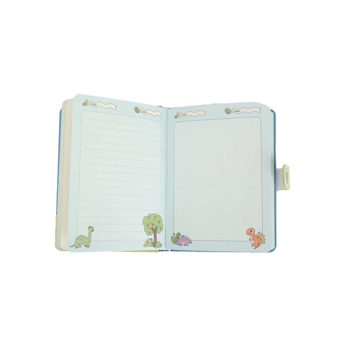 Dinosaur paradise Paper magnetic buckle book 36K/ mixed - MIDI