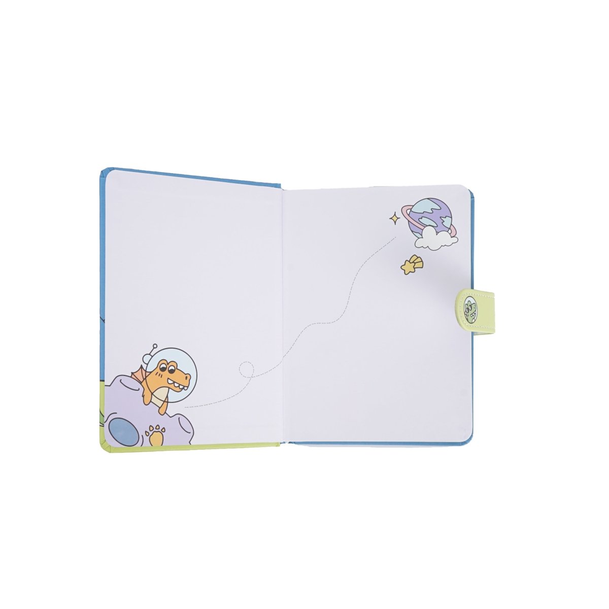 Dinosaur paradise Paper magnetic buckle book 36K/ mixed - MIDI