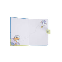 Dinosaur paradise Paper magnetic buckle book 36K/ mixed - MIDI