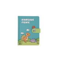 Dinosaur paradise Paper magnetic buckle book 36K/ mixed - MIDI