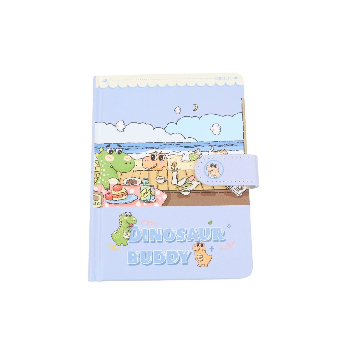 Dinosaur Series 36K Paper Magnetic Notebook Mixed - MIDI