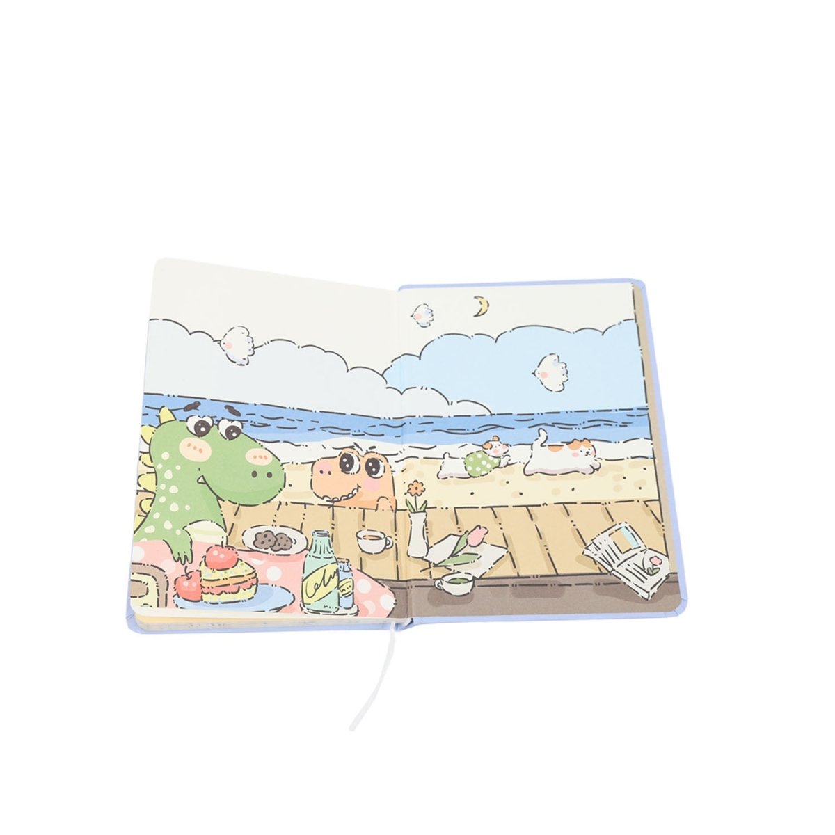 Dinosaur Series 36K Paper Magnetic Notebook Mixed - MIDI