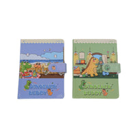 Dinosaur Series 36K Paper Magnetic Notebook - Mixed 3
