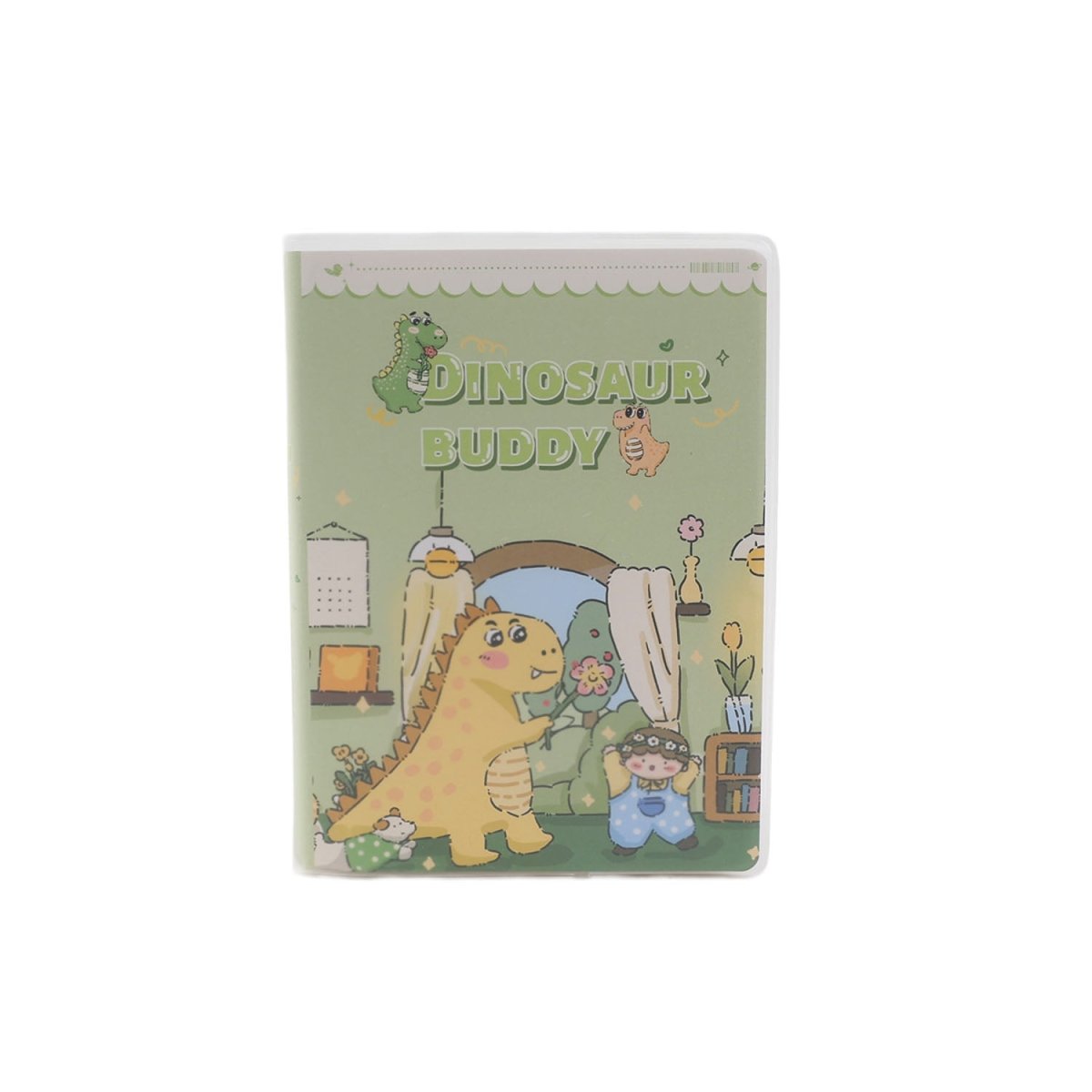 Notebook A6 Frosted Plastic Cover Dinosaur Series Mixed 3