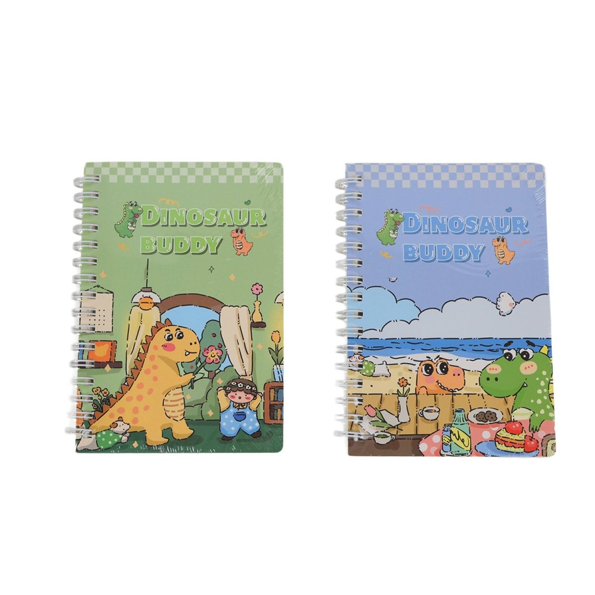 Dinosaur Series A6 Winding notebook Mixed - MIDI