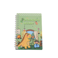 Dinosaur Series A6 Winding notebook Mixed - MIDI