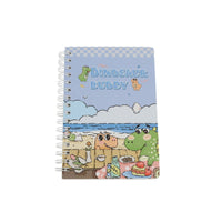 Dinosaur Series A6 Winding notebook Mixed - MIDI