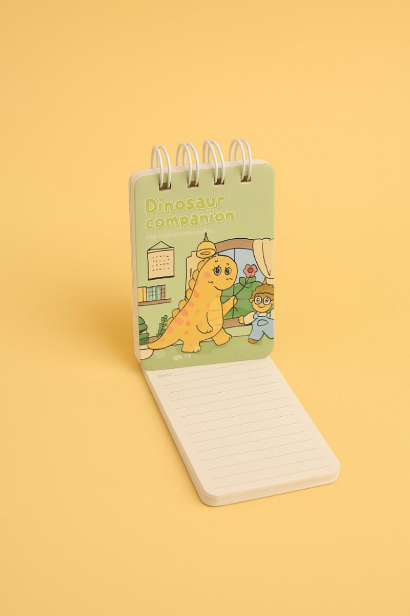 Dinosaur Series A7 Winding notebook Mixed - MIDI