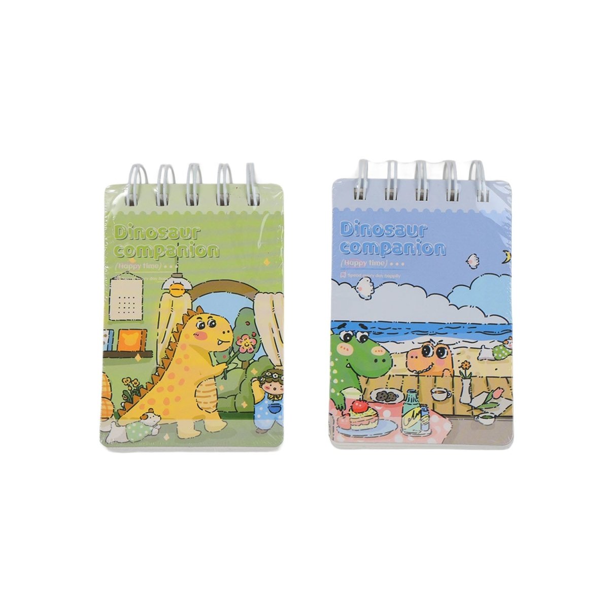 Dinosaur Series A7 Winding notebook Mixed - MIDI