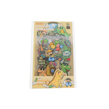 Dinosaur Series Flat Sticker Pack Mixed - MIDI