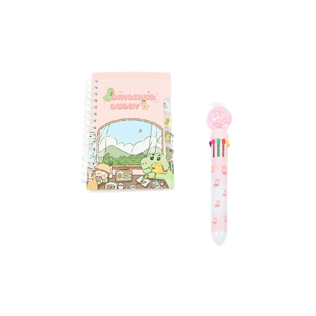 Dinosaur Series Notebook & Pen Set Mixed - MIDI