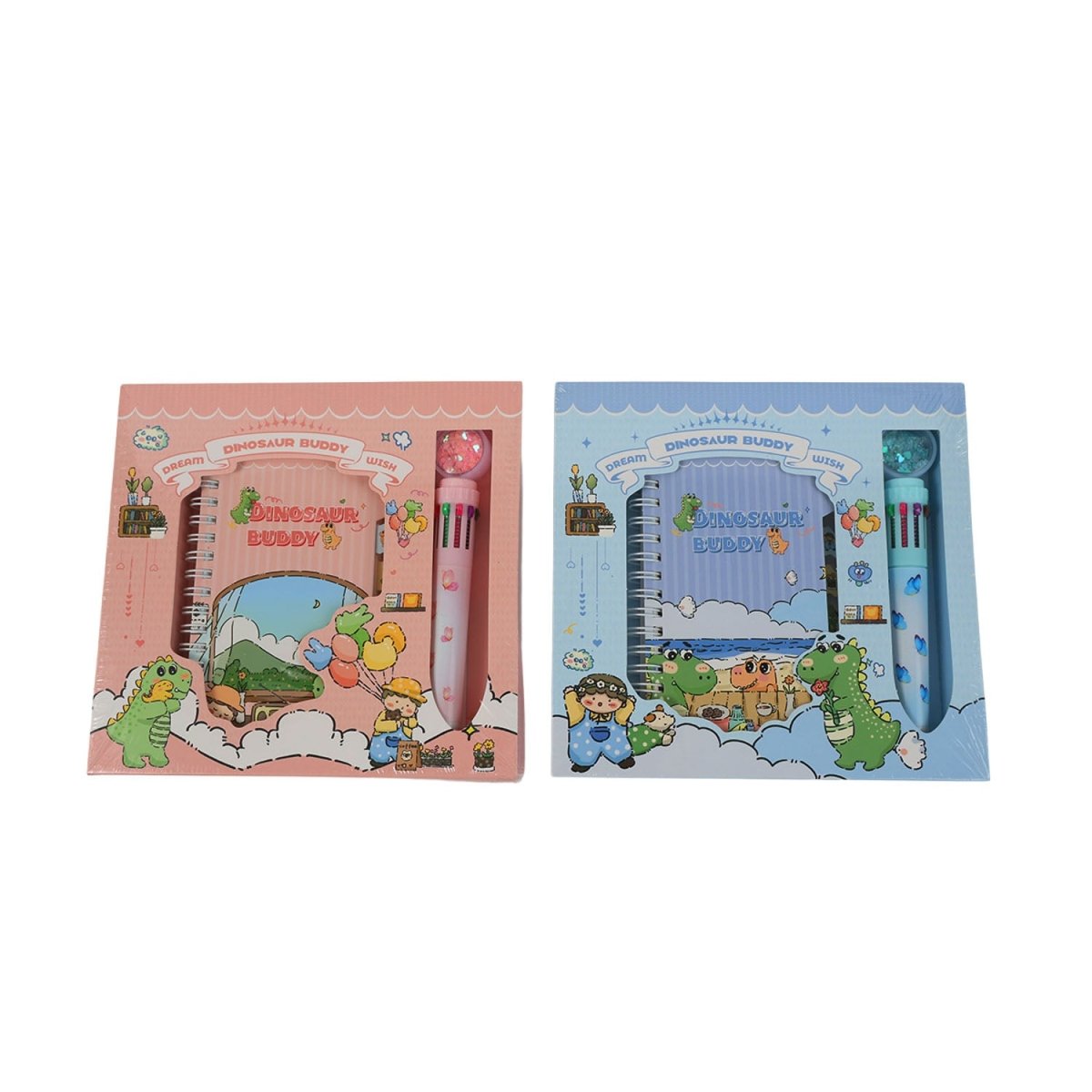 Dinosaur Series Notebook & Pen Set Mixed - MIDI