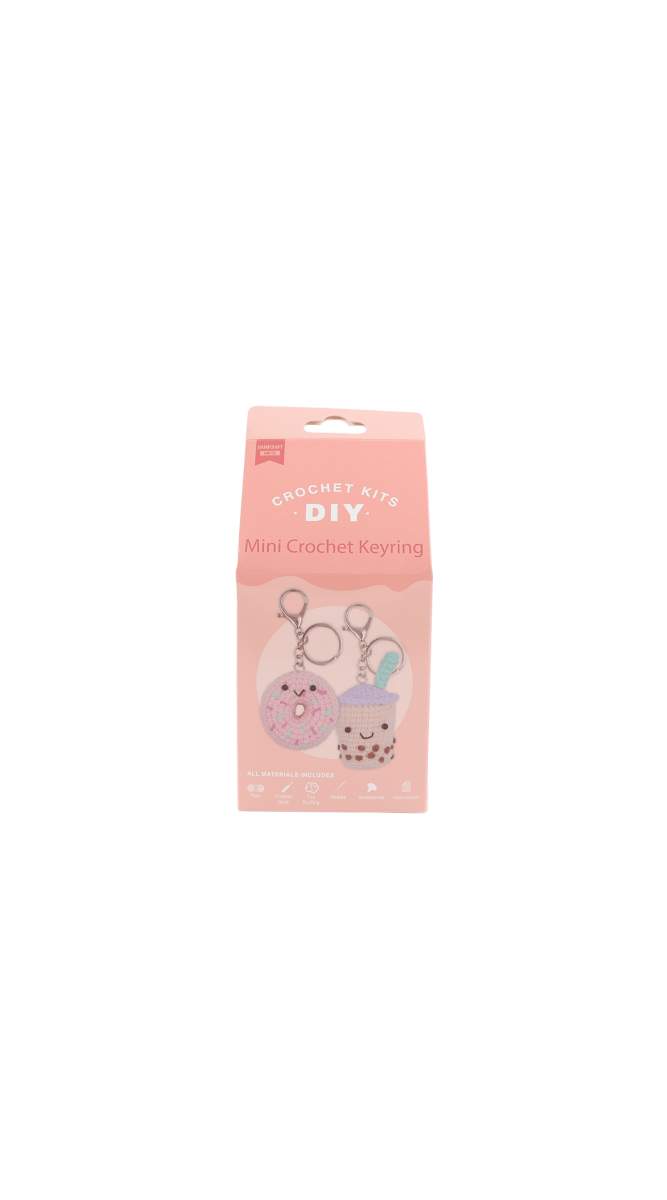 DIY Mini Crochet Keychain Kit - MIDI