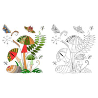 DIY Painting Drawing Board – 20cm Round Canvas - MIDI