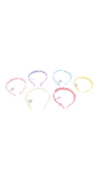 Multi-Colored Ruched Headbands 3