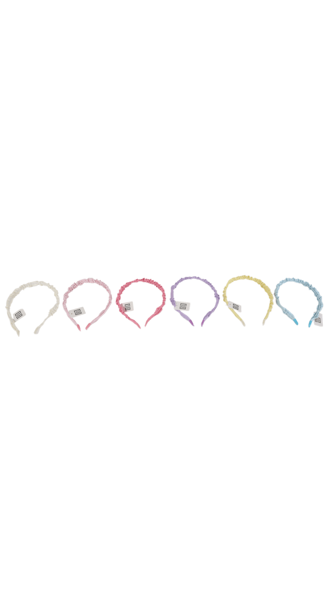 Multi-Colored Ruched Headbands 4