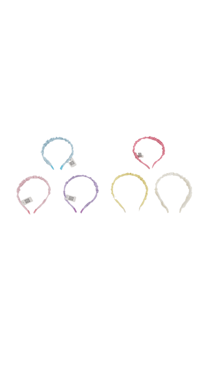 Multi-Colored Ruched Headbands 6
