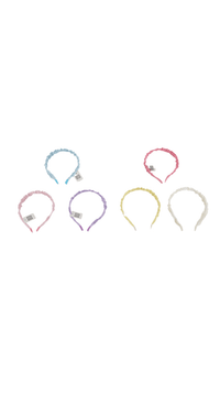 Multi-Colored Ruched Headbands 6