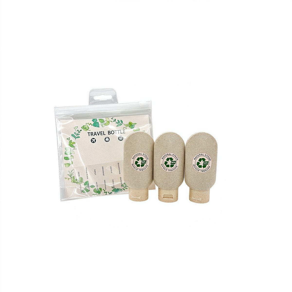 Eco - Friendly Travel Bottle Set (3 Pack) - MIDI
