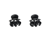 Pack of 3 Black Anti-Slip Hair Claw Clips