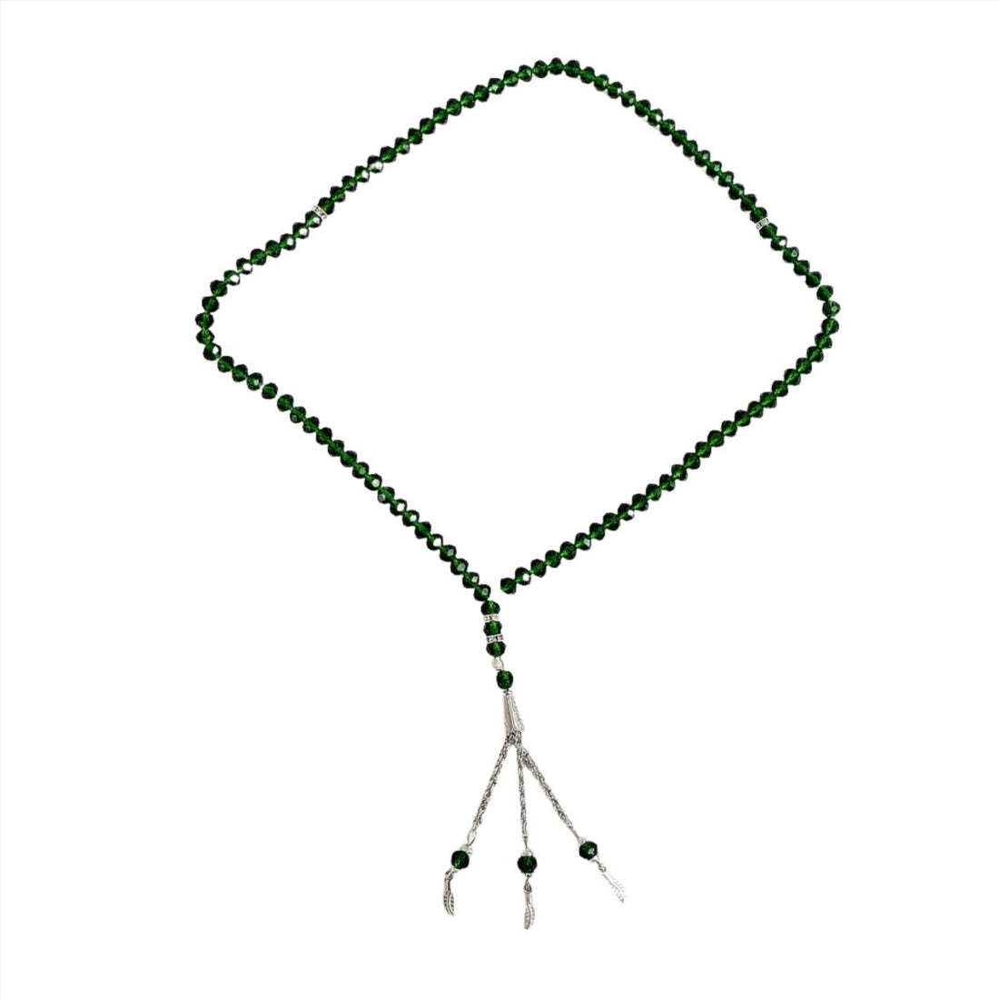Elegant Crystal Prayer Beads - Multiple Colors - MIDI