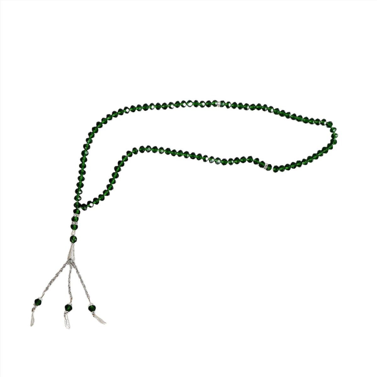 Elegant Crystal Prayer Beads - Multiple Colors - MIDI