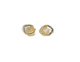 Elegant Crystal Stud Earrings - MIDI