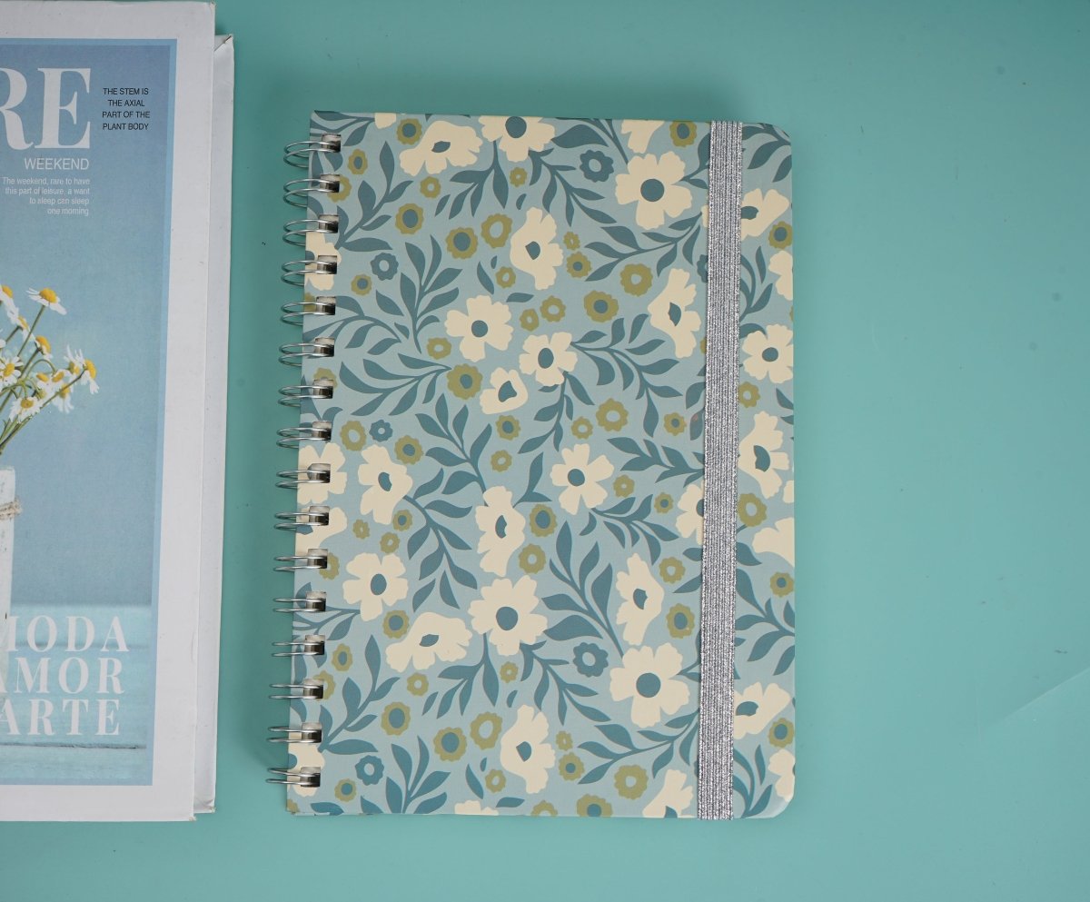 Elegant Floral Notebook - MIDI