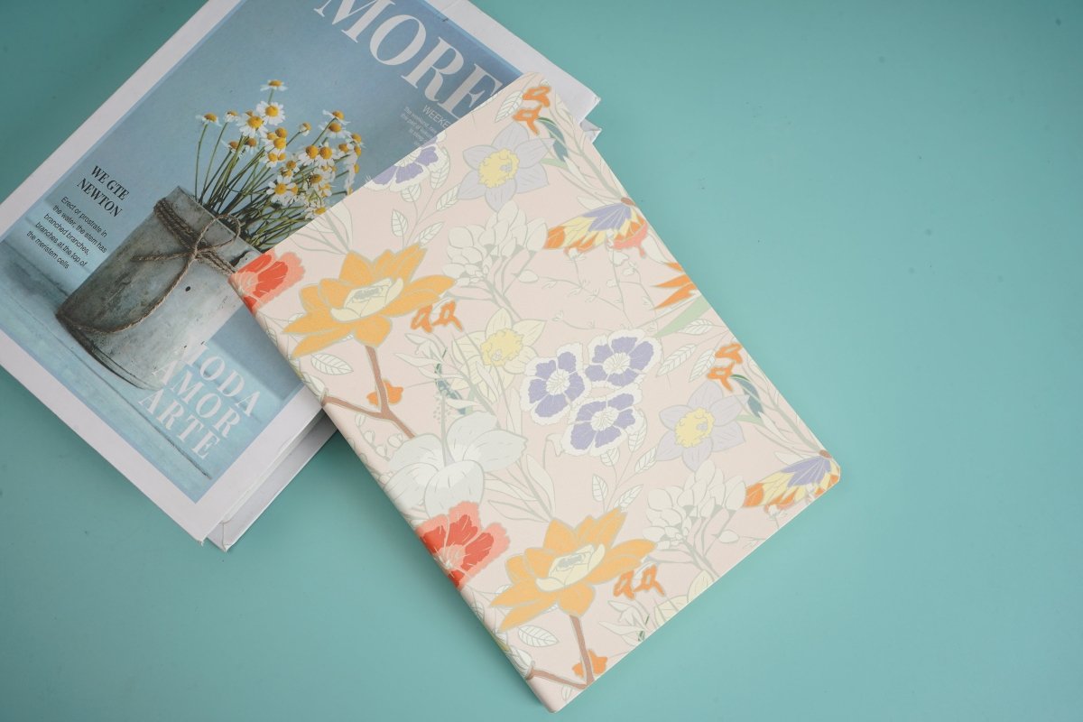 Elegant Floral Notebook - Luxury Design - MIDI