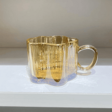 Elegant Glass Coffee Mug - MIDI