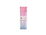 Elegant Glass Straws - 2 Pack - MIDI