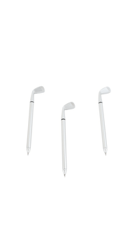 Elegant Golf Club Pens - Pack of 3 - MIDI
