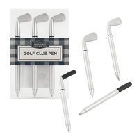 Elegant Golf Club Pens - Pack of 3 - MIDI