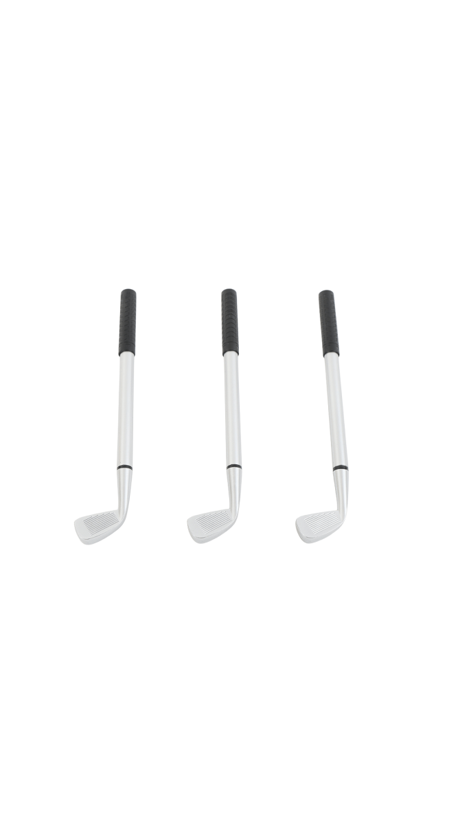 Elegant Golf Club Pens - Pack of 3 - MIDI