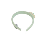 Light Green Headband with Soft Teddy Bear Decoration 2