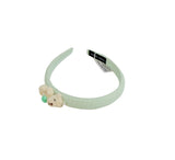 Light Green Headband with Soft Teddy Bear Decoration 3