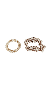 Interwoven Pattern Hair Tie Set 5