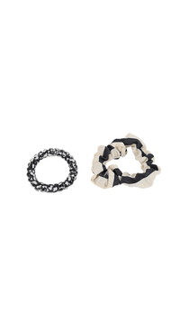 Interwoven Pattern Hair Tie Set 3