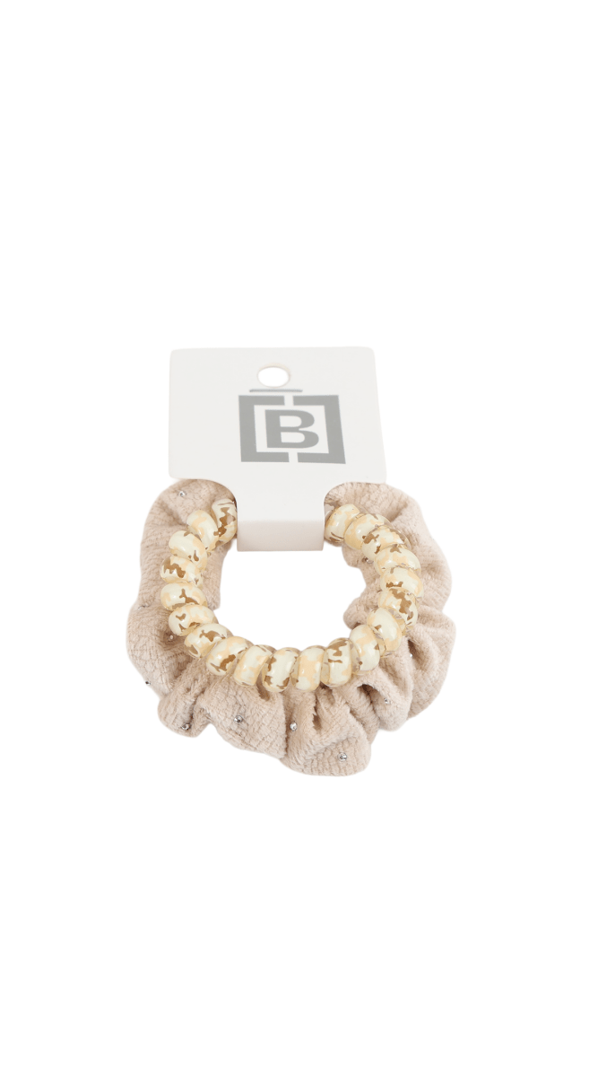 Soft Hair Ties with Shiny Details 5