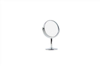 Pack of 2 Round Metal Standing Mirrors – 8 cm